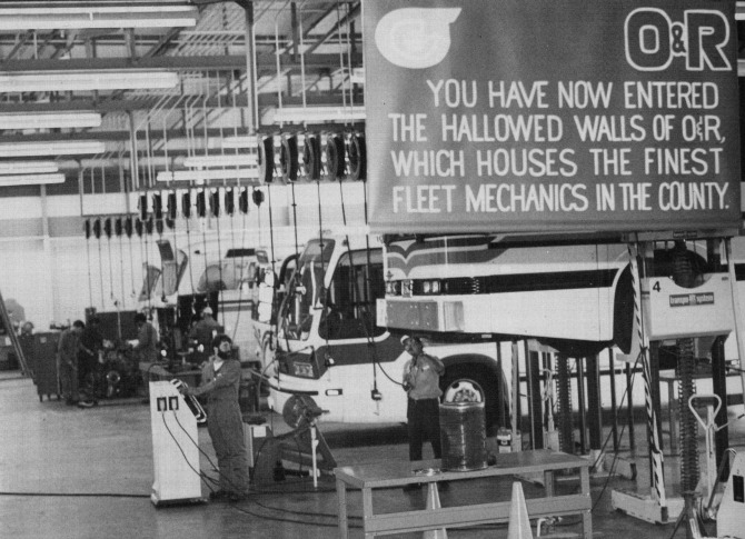 VTA Cerone overhaul and repair shop