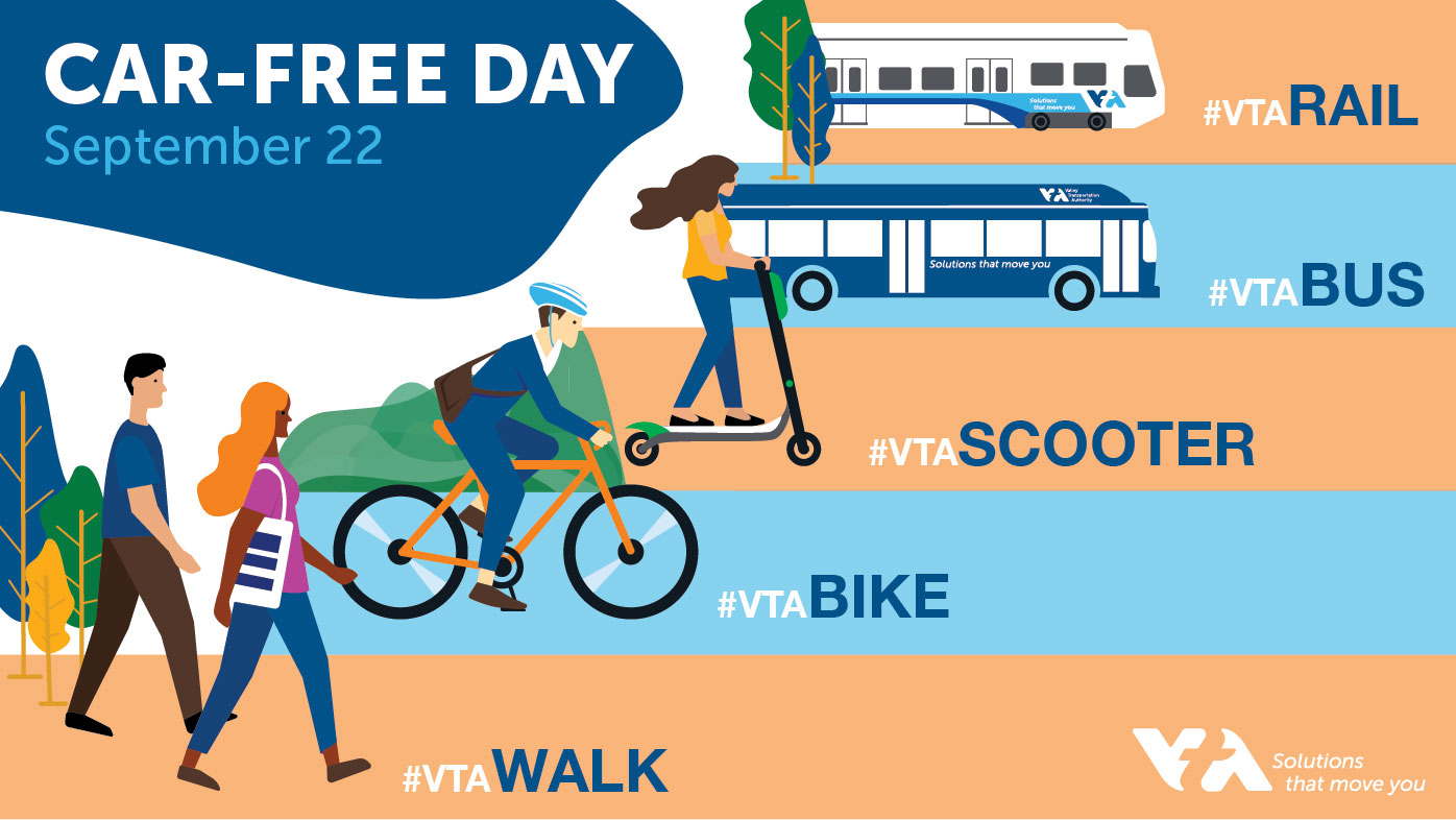 car free day graphic